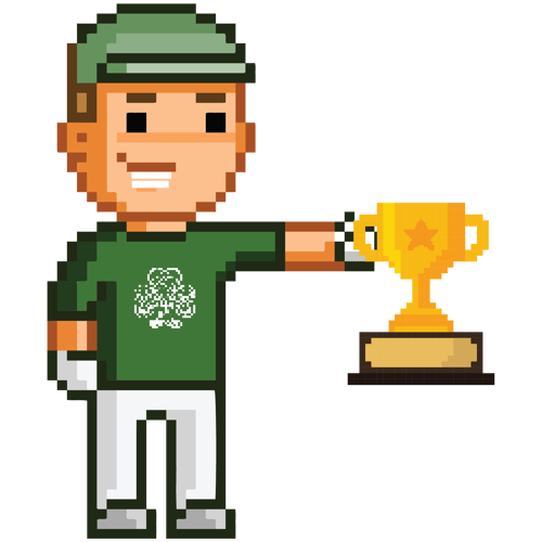 Golden Tee Tournament - Winning Mascot-08 Golden Tee Tournament - Winning Mascot-08