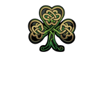 Twisted Shamrock Logo_All White Lettering