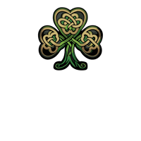 Twisted Shamrock Logo_All White Lettering